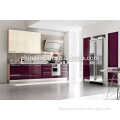 Stainless steel color kitchen cabinet